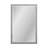 Silver Mirage Metal Rectangle Wall Mirror