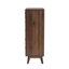 Commode 5 tiroirs en bois manufacturé brun Meisha