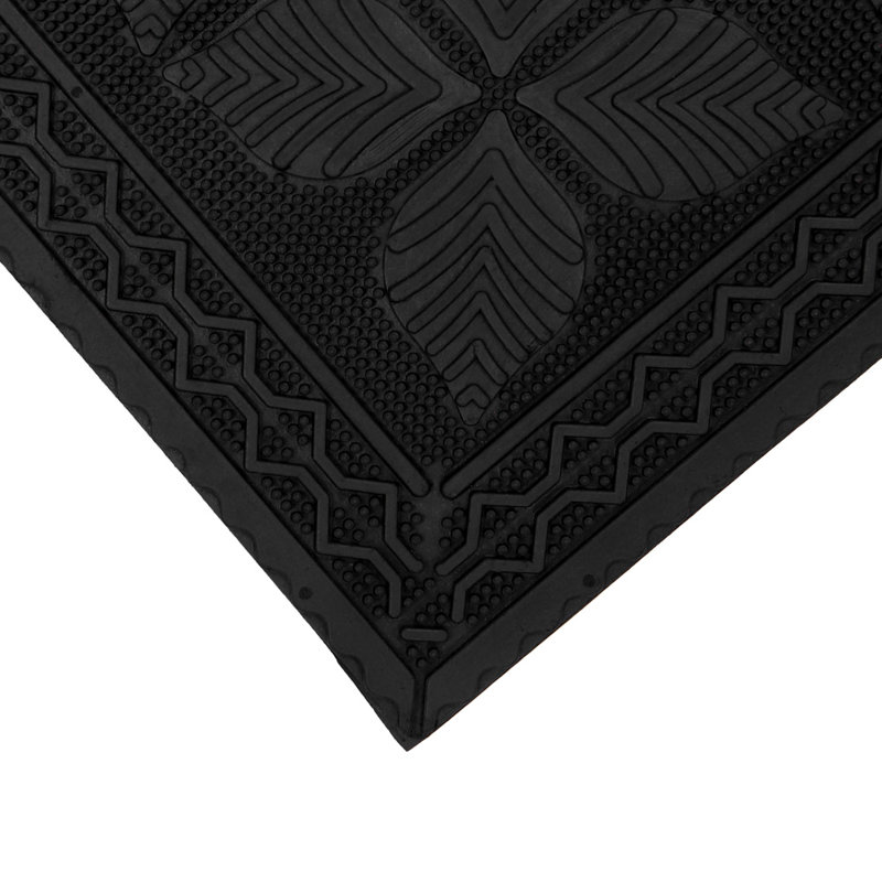 Non-Slip Geometric Outdoor Doormat