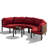 Aluminum Sofa Seating Group-1984202301