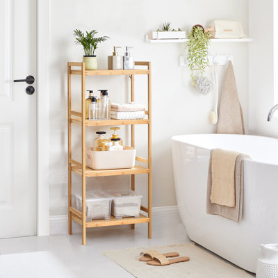 Birte Bamboo Shelving Unit