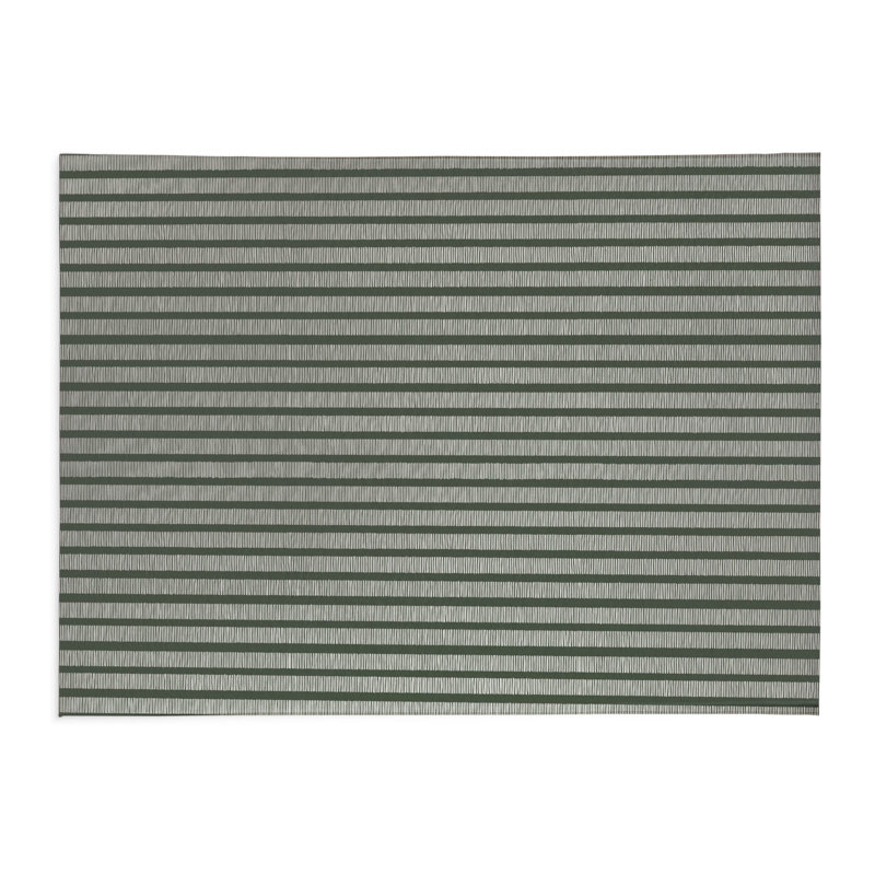 Tapis de bureau léger Comb Comb, L 7 pi x L 5 pi  , Chimichurri