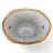Garden Trellis Oval Porcelain Cachepot