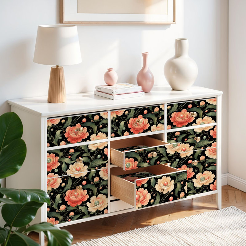 Papier peint auto-adhésif avec papier peint adhésif Mystical, L 117,6 po x l 17,5 po