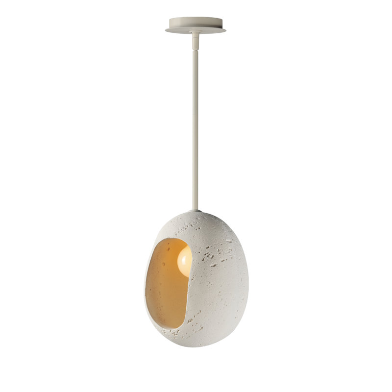 Luna-Single Pendant, 16.25" H x 9.5" W x 9.5" D