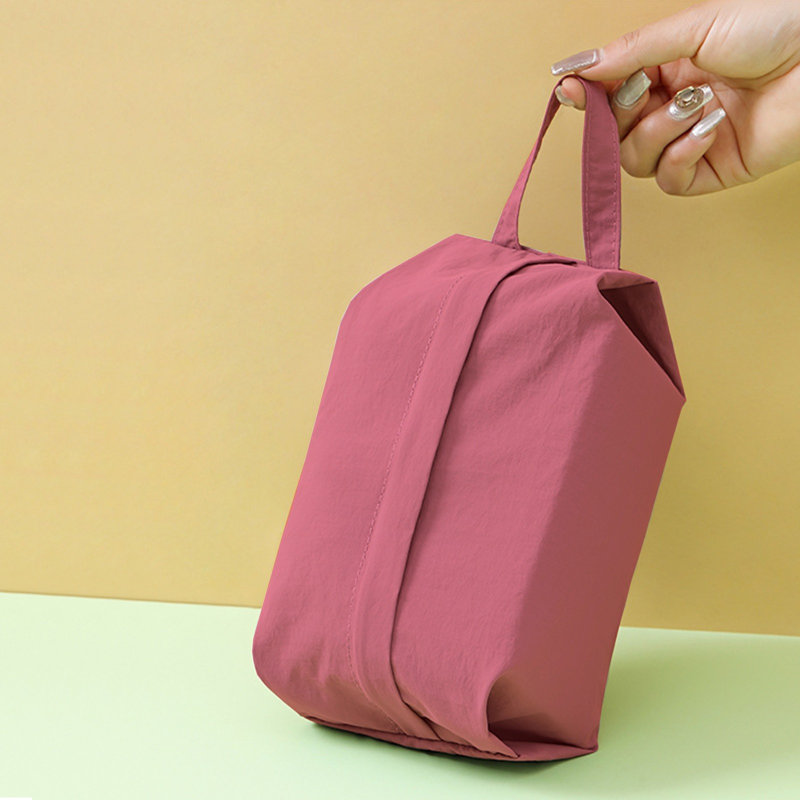 Sac à dos Sac de rangement portatif multifonctionnel Sac de rangement pliable, Pink