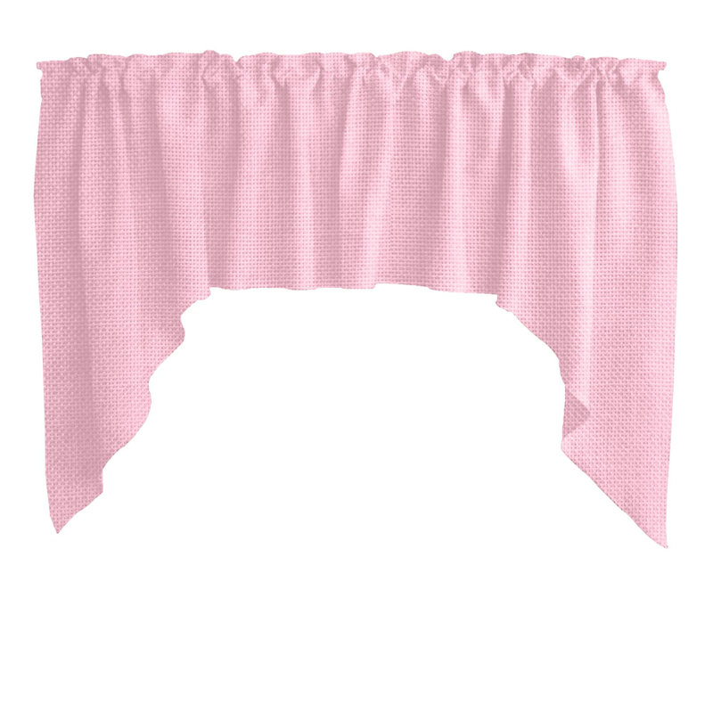 Cantonnière l 72 po Swag, Rose