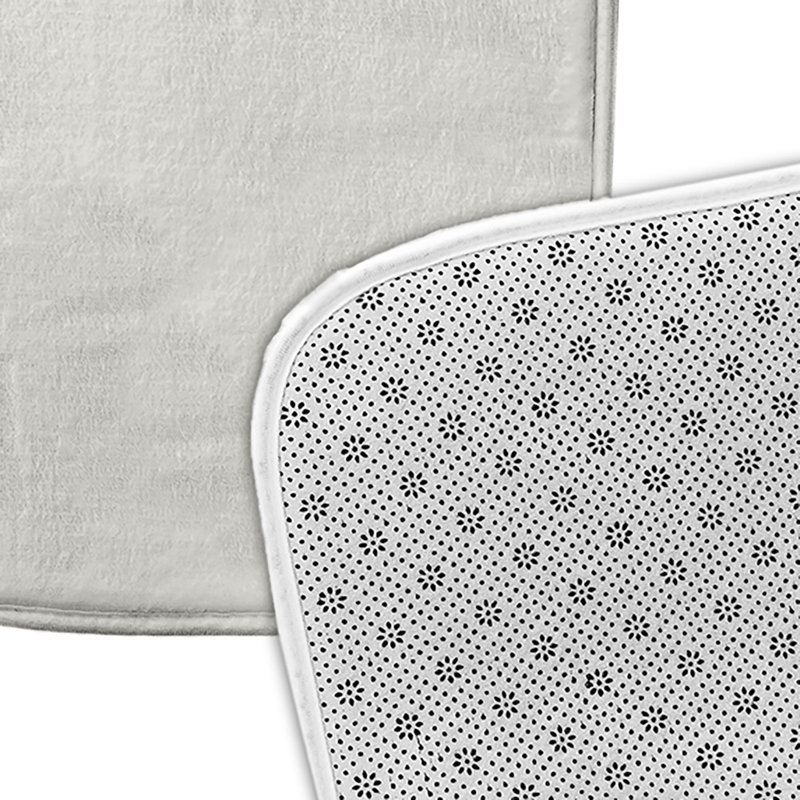 Tapis de bain pour bateau, L 21 po x L 34 po, Rouge
