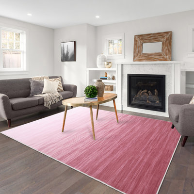 9 x 12 Tapis lavable antidérapant Tapis moderne dégradé contemporain pour tapis de salon Chambre à coucher