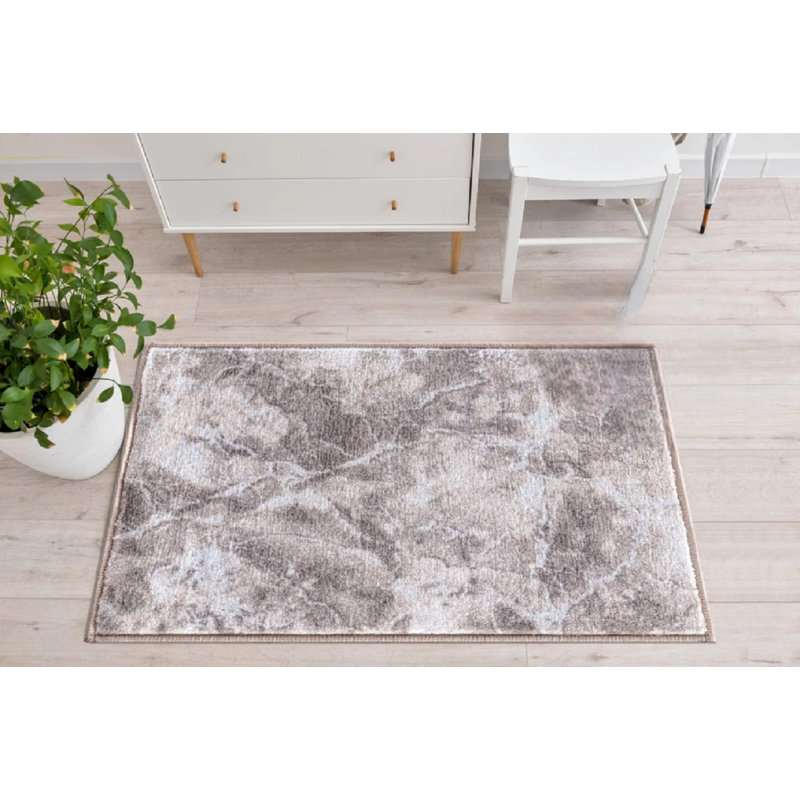 Indoor Door Mat, Beige, 40cm W x 60cm L