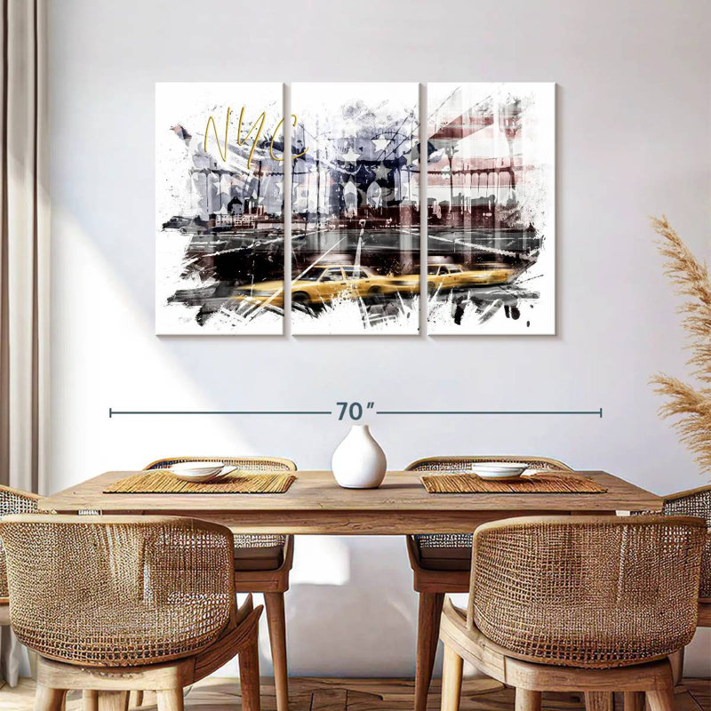 Nicci NYC Composing, 36" H x 57" W