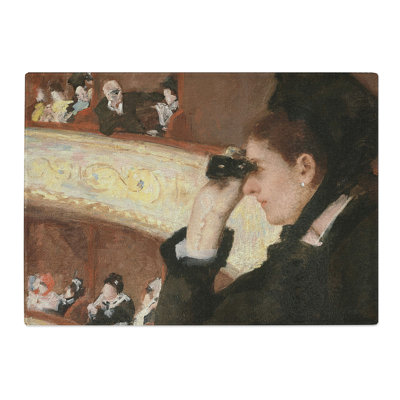 In the Loge by Mary Cassatt Chopping Board