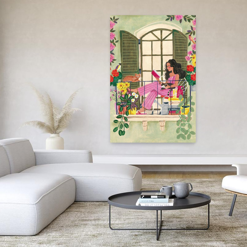 Art contemporain Art contemporain, H 60 po x l 40 po