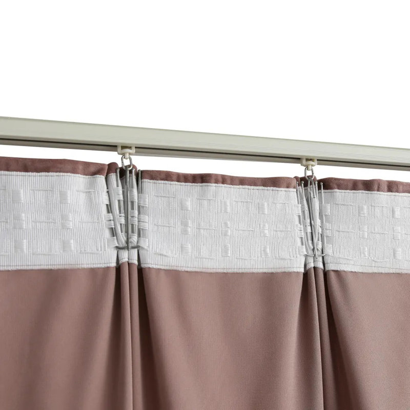 Dollman Velvet Blackout Curtain Single Panel, Antique Pink, 140cm Width x 245cm Drop