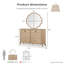Ensemble de commode et miroir Stanger