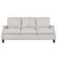 Ensemble de canapé de salon 3 pièces, canapé modulaire et causeuse avec fauteuil d'appoint, solution de siège moderne et confortable pour appartement, modulaire-927869915