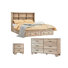 Ensemble de chambre configurable avec lit plateforme Kamilah