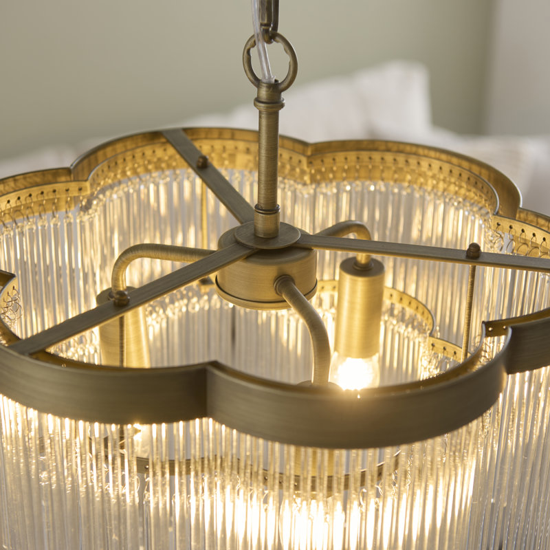Crystal Chandelier, 3 Light