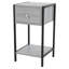 One-Drawer Compact Bedside Cabinet, Wood-Effect Finish, 33cm-1645634408