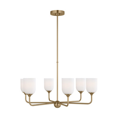 Emile Large Chandelier from Generation Lighting 