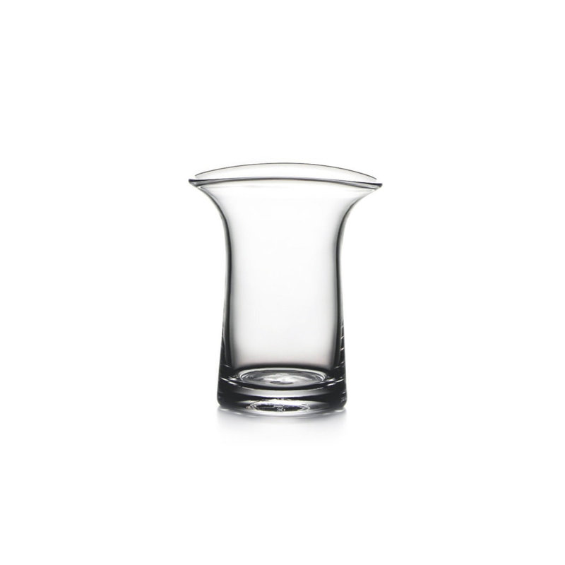 Barre Vase, 6" H x 5" W x 4.25" D
