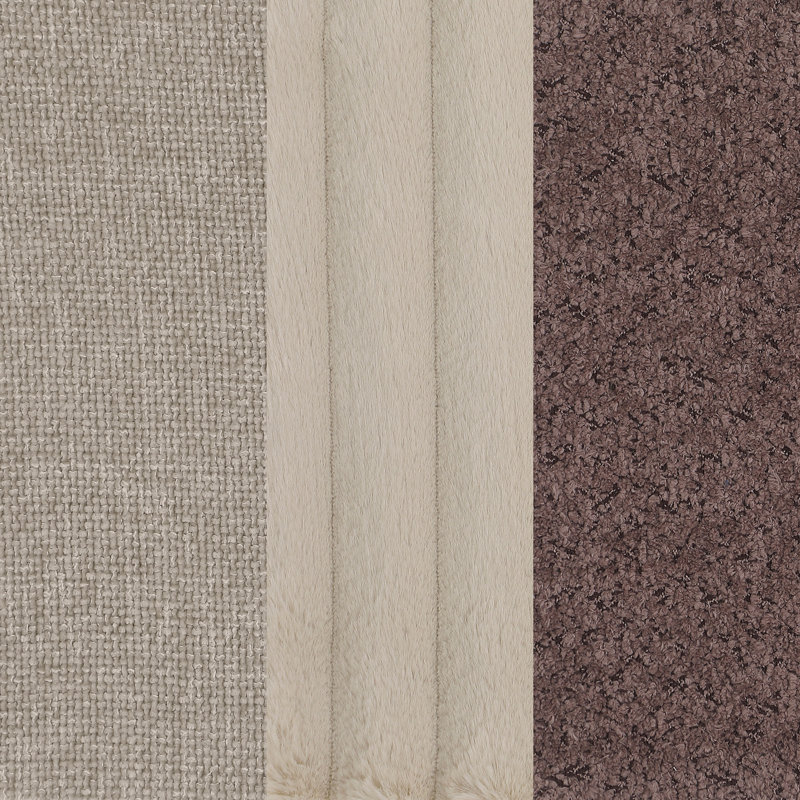 Canapé Glynes, Polyester beige