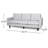 Cudahy 82.7" Tufted Sofa, Upholstered 3-Seater Sofa-1282066227