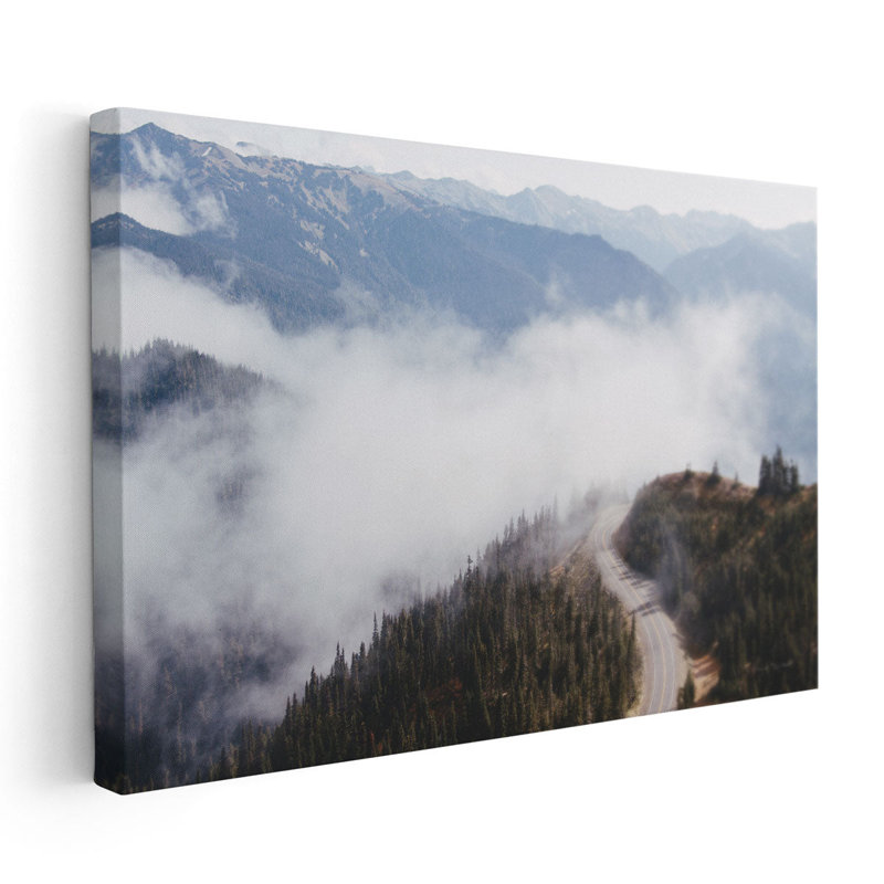 Hurricane Ridge III - reproduction d'art sur toile, H 16 po x l 24 po