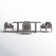 Aerilyn Rectangular 4 - Person 82" Long Dining Set with Cushions