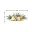 Hydrangea, Pampas and Eucalyptus Arrangement in Wooden Bowl