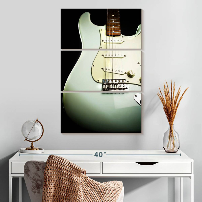Guitare Abarca Pearly Rock, H 32 po x l 20 po
