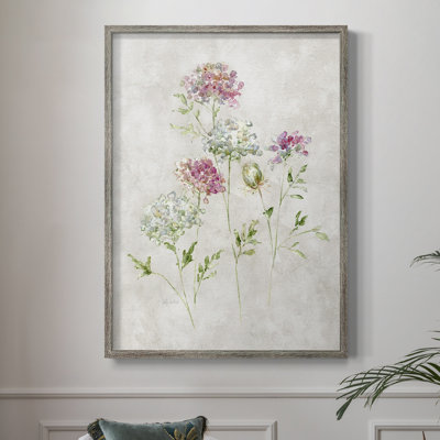 Soft Lace II Framed Print - Solid Wood 47477