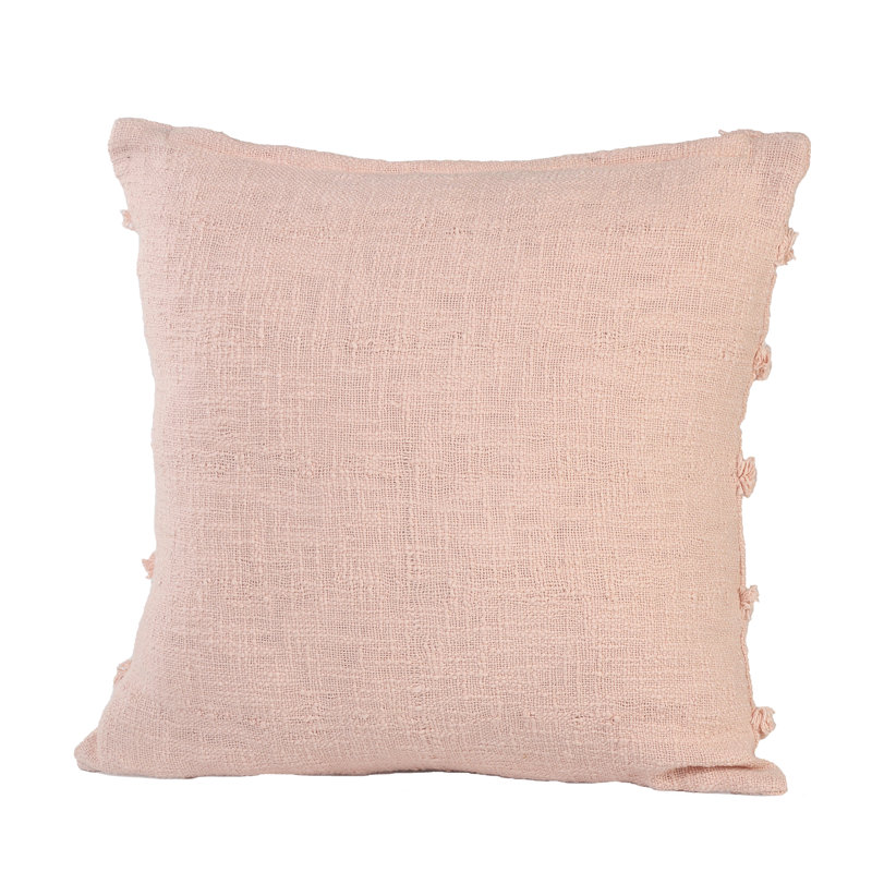 Pearl Blush 20'' Square Over-Tufted Decorative Pillow Set