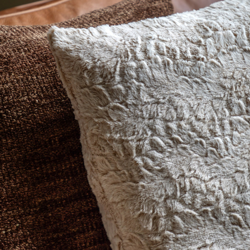 Acelyn Natural Square Throw Cushion