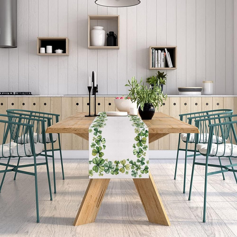 Chemin de table Lucky Clover Shamrocks