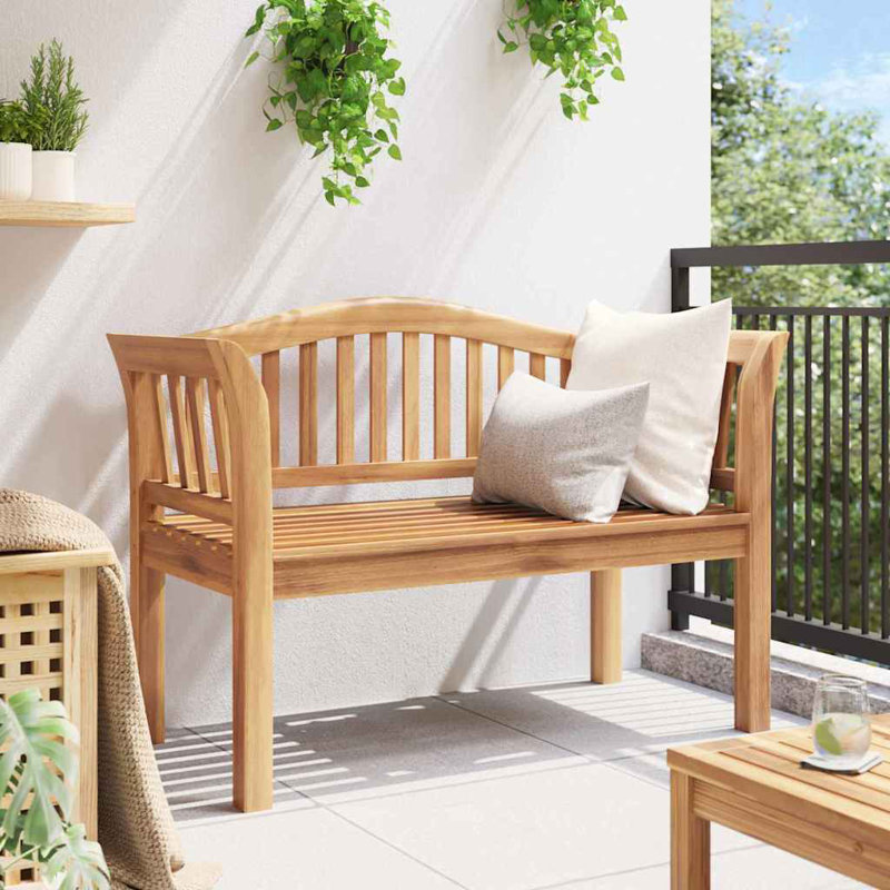 Solid Wood Outdoor Bench
