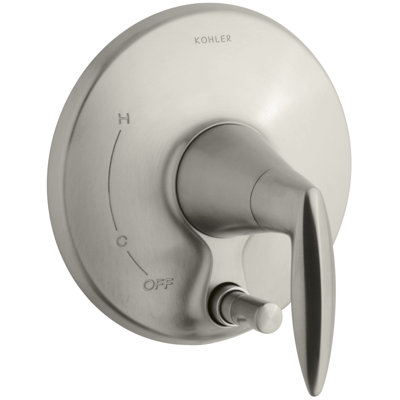 Alteo® Valve Trim with Push-Button Diverter, Valve Not Included