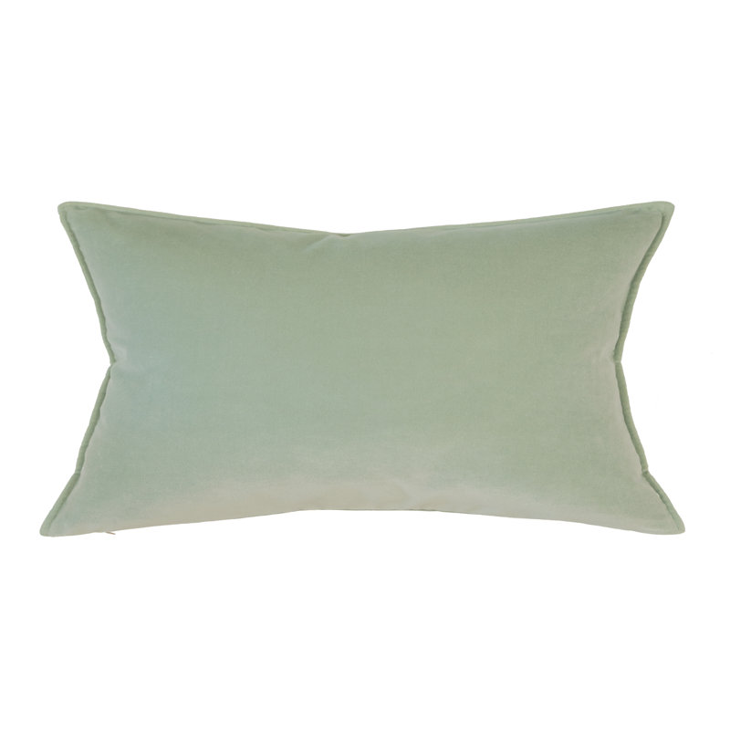 Franklin Washable Velvet Square Pillow Cover & Insert , 15"H X 20"W, Vineyard