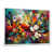White Floater Framed