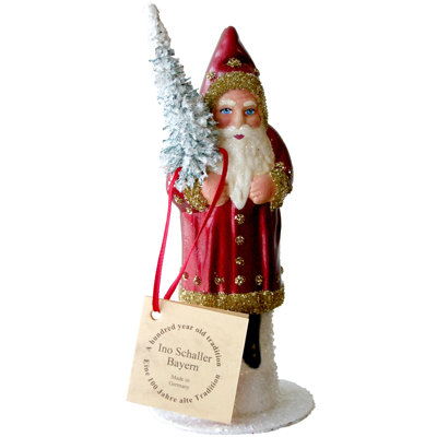 Home Imports Emporium Schaller Décoration de Noël contenant des bonbons du Père Noël