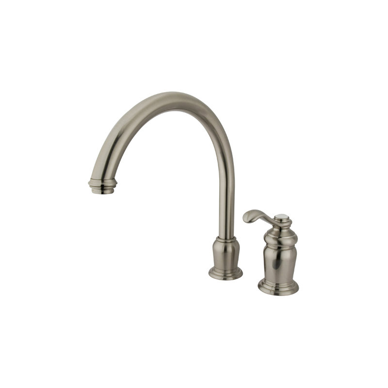 High Spout Widespread Cold Water Dispenser, Satin Nickel