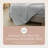 Whisper Organic Certified Organic Sheet Only - 100% Organic Cotton Sheets With Luxurious Soft And Breathable 300 Thread Count Sateen Weave Finish - Gots & Fairtrade Certified (Queen, Shore)-117442431-117442427