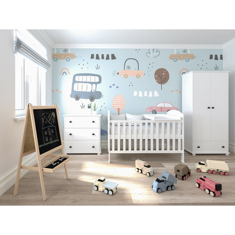 Anabia 2 Cot Bed, White