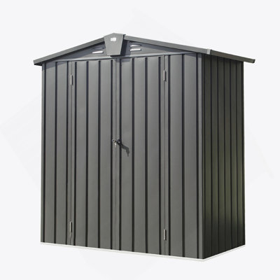 Remise de rangement en métal