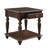 Modern Traditional Style End Table With Drawer And Bottom Shelf Espresso Finish Living Room Furniture 1Pc