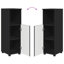 Wall Mounted Required Bathroom Storage Furniture Set-449606644