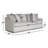 Morissette 90" Square Arm Sofa