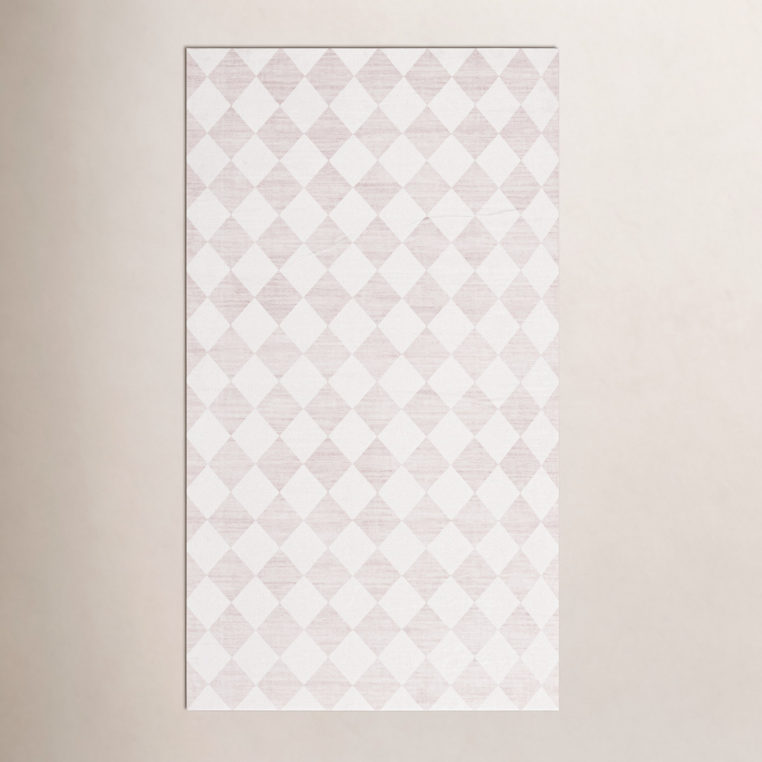 Machine Washable Geometric Rug, Rectangle 3' x 5'