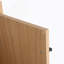 Armoire de rangement de salle de bain avec portes à fermeture douce, meuble-lavabo simple