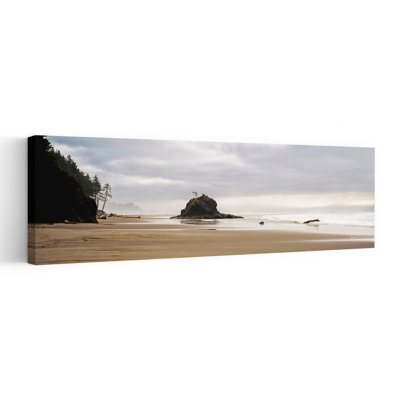 Coast La Push Olympic National Park WA by Greg Probst - Wrapped Canvas Panoramic Print